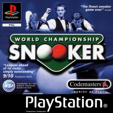 World Championship Snooker (EU) box cover front